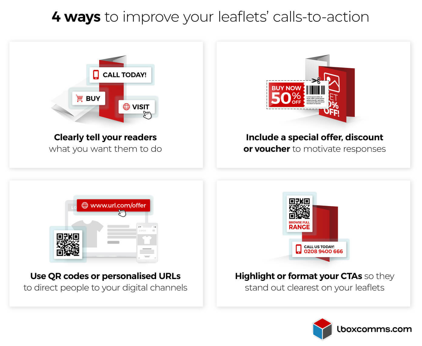 4 ways to improve your leaflets’ calls-to-action