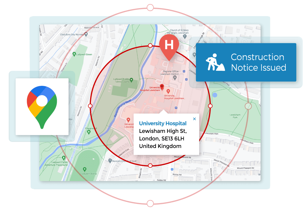 Unrivalled mail mapping accuracy powered by Google Maps