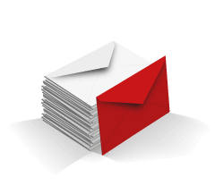 Direct Mail Machine hand fulfilment icon